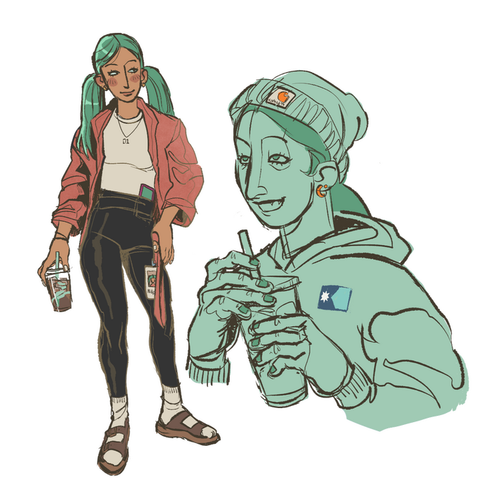Teen Character Designs - 2024
